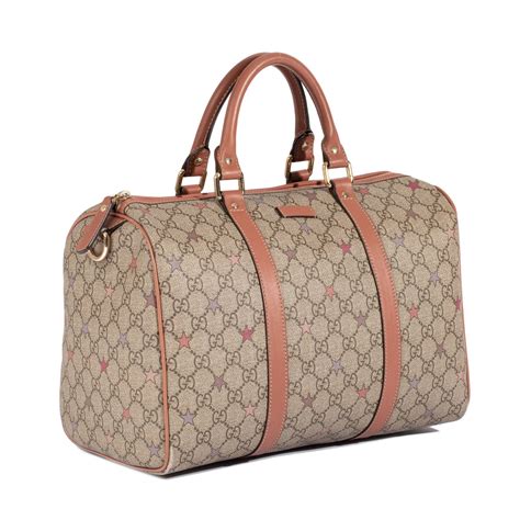 harga gucci supreme boston bag|Gucci canvas bag.